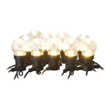 Catena decorativa LED da esterno 10xLED/10m IP44 trasparente