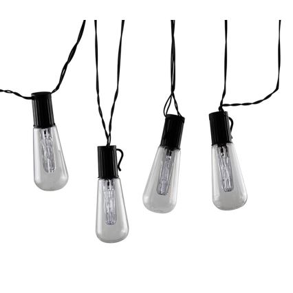 Catena decorativa LED EDISON 2,65 m 10xLED/2xAA