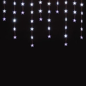 Catena di natale 50xLED 6,35m bianco freddo