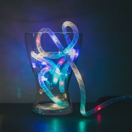 Catena di Natale LED 20xLED 2,3m multicolore