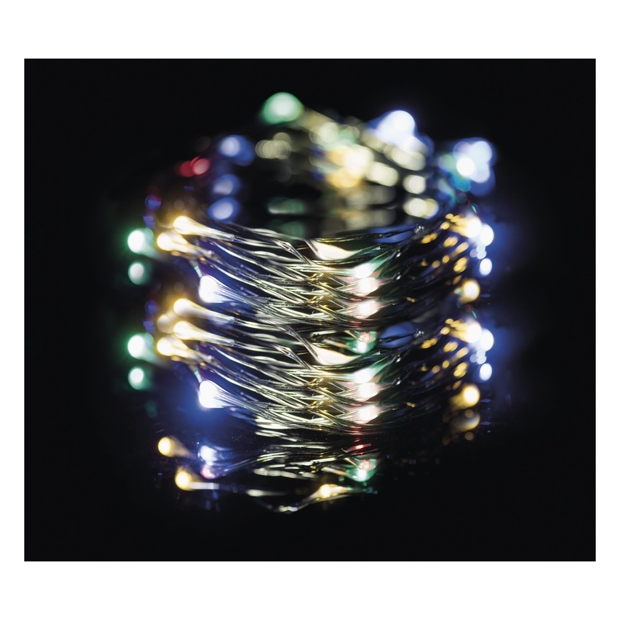Catena di Natale LED da esterno 150xLED 20m IP44 multicolore