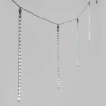Catena di Natale LED da esterno ICICLE 480xLED 14m IP44 bianco freddo