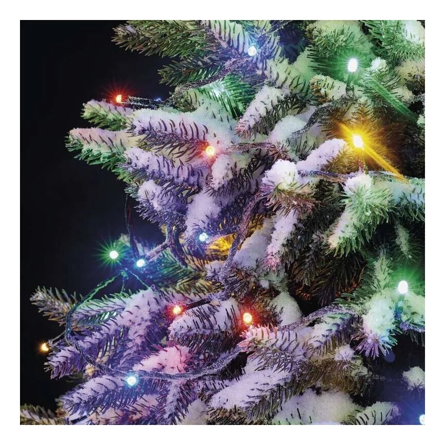 Catena LED natalizia da esterno 50xLED/5m IP44 multicolore