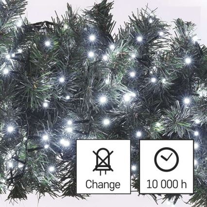 Catena LED natalizia da esterno 600xLED/17m IP44 bianco freddo