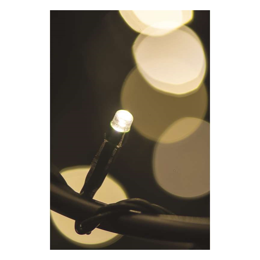 Catena LED natalizia da esterno 80xLED/13m IP44 bianco caldo