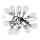 Catena LED solare 10xLED/1W/1,2V 1xAA 2 m IP44 3000K 300 mAh