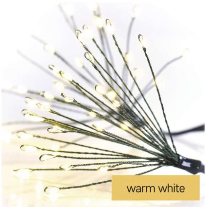 Catena luminosa a LED, 450 LED/11 m, bianco caldo