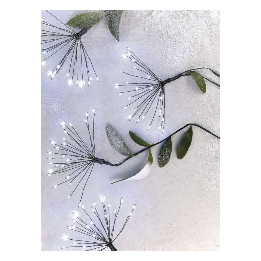 Catena luminosa a LED 450 LED, 8+3 m, bianco freddo