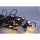Catena luminosa a LED per esterni 50 LED/8 funzioni/3xAA 8 m IP44 bianco caldo