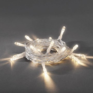 Catena luminosa LED 20xLED/2xAA 3,35 m