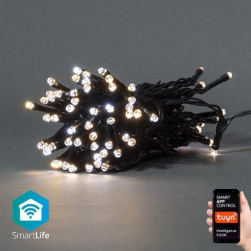 Catena luminosa LED 50 LED/8 modalità 5 m IP65 Wi-Fi Tuya