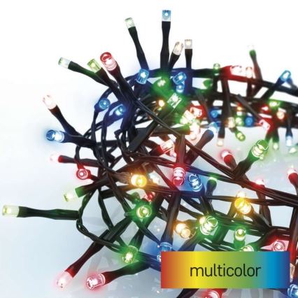Catena luminosa LED da esterno 300xLED/11m IP44 multicolore