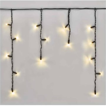 Catena luminosa LED da esterno 50xLED/3x0,4m IP44 bianco freddo/caldo
