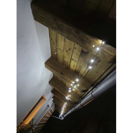 Catena luminosa LED per esterni 40xLED/9m IP44 bianco freddo