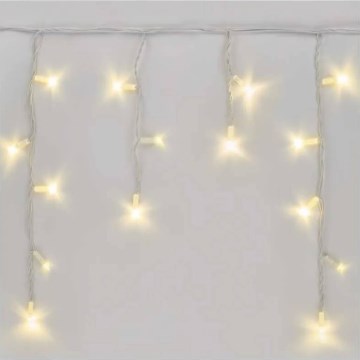 Catena luminosa LED per esterni 50xLED/3x0,4m IP44 bianco caldo