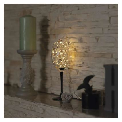 Catena luminosa natalizia a LED 40xLED/3xAA 1,5 m bianco caldo