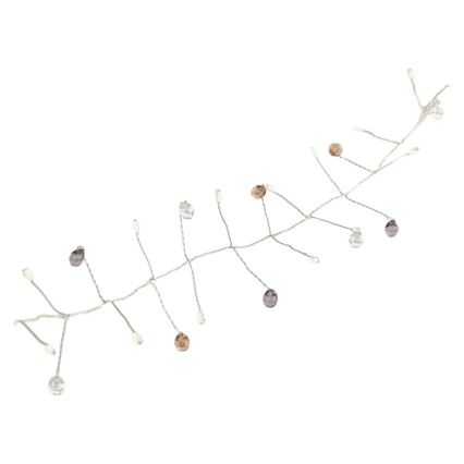 Catena luminosa natalizia a LED 40xLED/3xAA 1,5 m bianco caldo