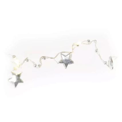 Catena luminosa natalizia LED 20xLED/2xAA 2,2 m bianco caldo