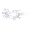 Catena luminosa natalizia LED CHAIN 10xLED/2xAA 1,85m bianco caldo