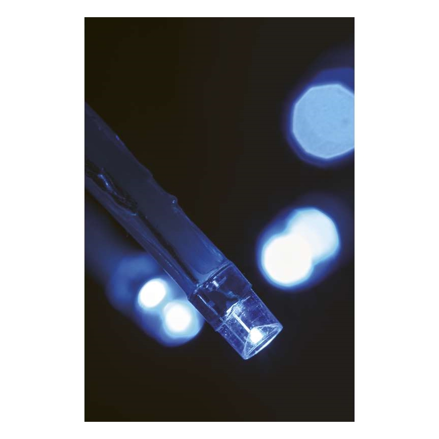 Catena natalizia LED da esterno CHAIN 180xLED/8 funzioni 8m IP44 bianco freddo