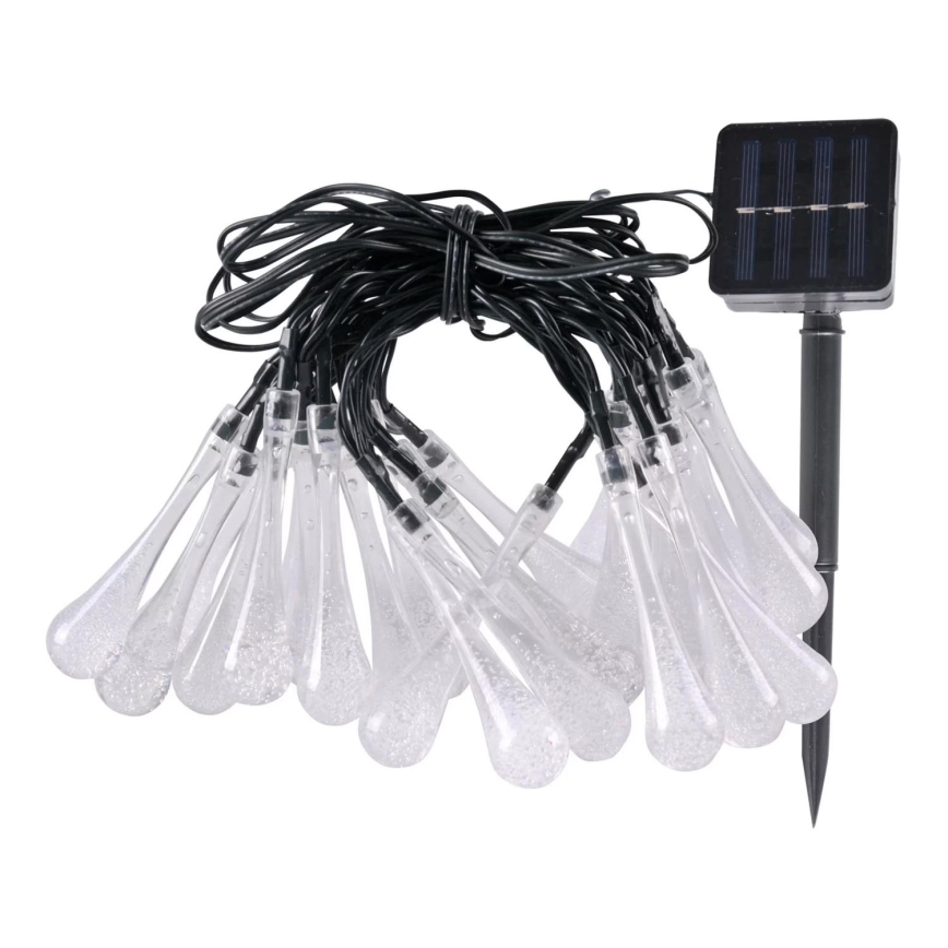 Catena solare LED ICE 30xLED/1,2V IP44