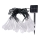 Catena solare LED ICE 30xLED/1,2V IP44
