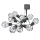 Catena solare LED per esterni 10xLED/1xAAA 3,8 m IP44