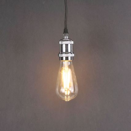 Cavo di alimentazione 1xE27/20W/230V cromo lucido