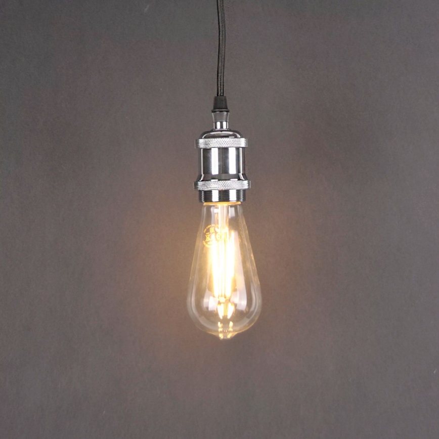 Cavo di alimentazione 1xE27/20W/230V cromo lucido