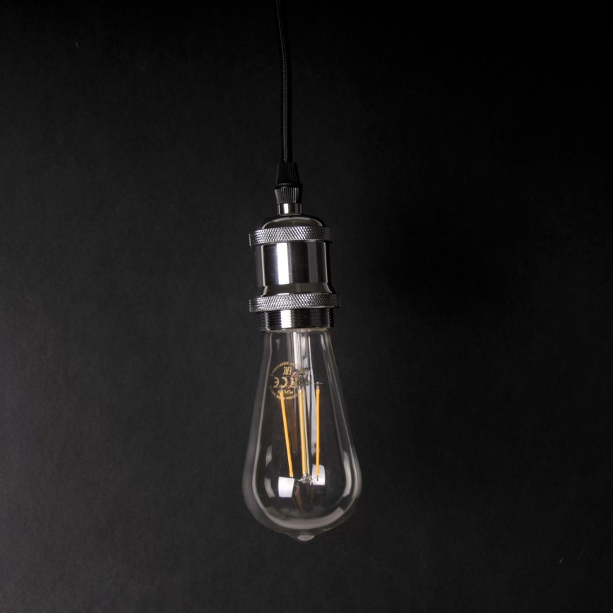 Cavo di alimentazione 1xE27/20W/230V cromo lucido