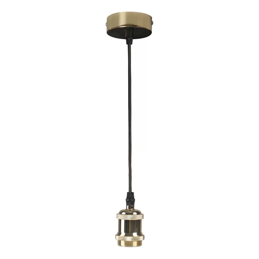 Cavo di alimentazione 1xE27/20W/230V oro