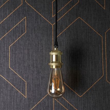 Cavo di alimentazione 1xE27/20W/230V oro