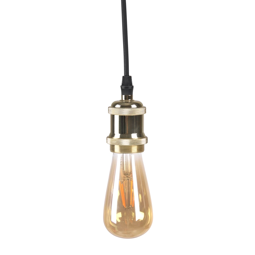 Cavo di alimentazione 1xE27/20W/230V oro