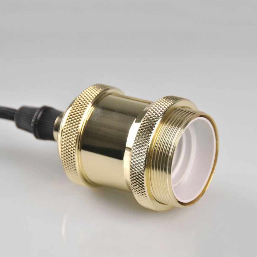 Cavo di alimentazione 1xE27/20W/230V oro
