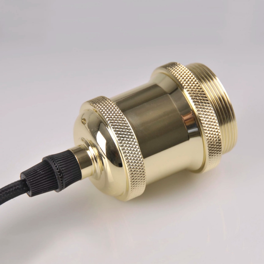 Cavo di alimentazione 1xE27/20W/230V oro