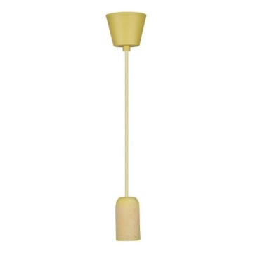 Cavo di alimentazione 1xE27/60W/230V calcestruzzo/giallo