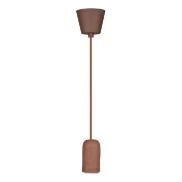 Cavo di alimentazione 1xE27/60W/230V calcestruzzo/marrone