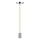Cavo di alimentazione 1xE27/60W/230V verde/cromo lucido
