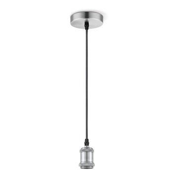 Cavo di alimentazione VINTAGE 1xE27/60W/230V cromo opaco