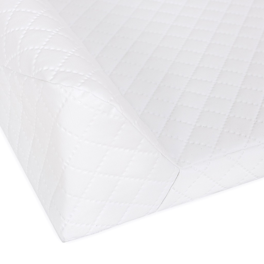 CebaBaby - Matelas à langer avec planche fixe bilatérale COMFORT 50x70 cm blanc