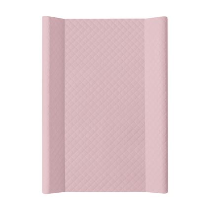 CebaBaby - Matelas à langer avec planche fixe bilatérale COMFORT 50x70 cm rose