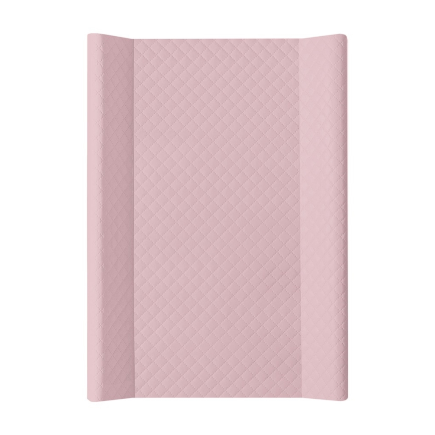 CebaBaby - Matelas à langer avec planche fixe bilatérale COMFORT 50x70 cm rose