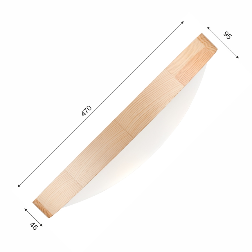 Ceiling Light SOSNA 3xE27/60W/230V dia. 47 cm