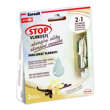 Ceresit - Feuchtigkeitsabsorber-Beutel 2x 50 g Vanilleduft