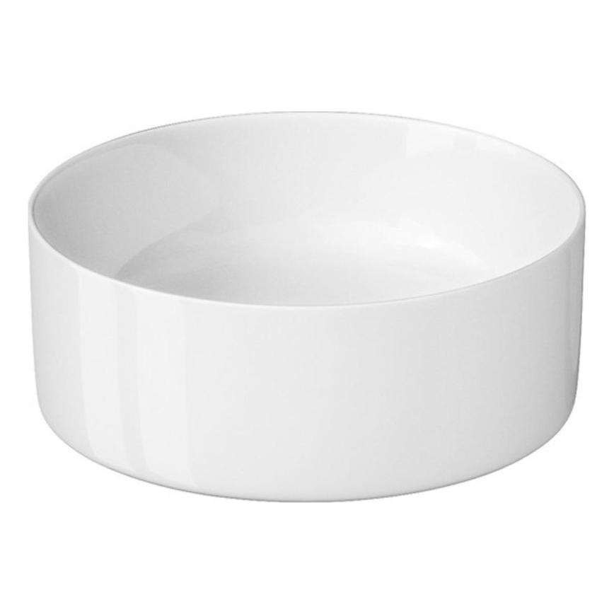 Cersanit K114-020-ECO - Lavabo da appoggio CREA Ø 38 cm, ceramica, bianco lucido