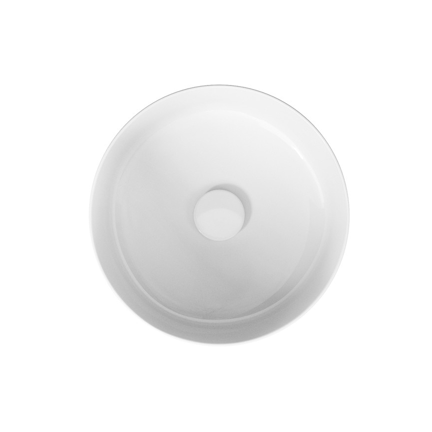 Cersanit K114-020 - Lavabo à poser CREA Ø 38 cm céramique/blanc brillant