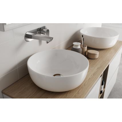 Cersanit K116-047-ECO - Vasque à poser MODUO Ø 35 cm céramique/blanc brillant