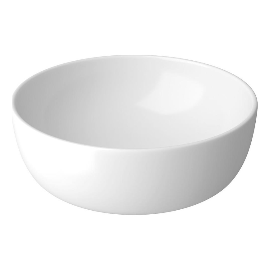Cersanit K116-048 - Aufsatzwaschbecken MODUO Ø 40 cm Keramik/glänzendes Weiß