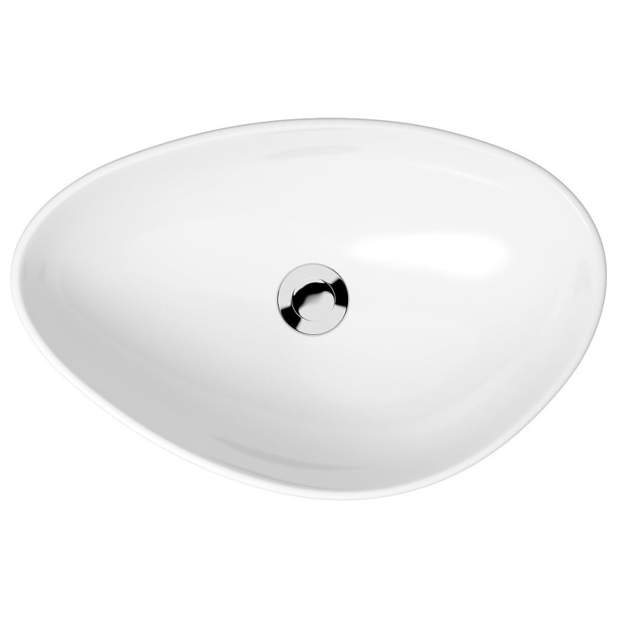 Cersanit K116-052 - Lavabo da appoggio MODUO 36,5x56,5 cm ceramica/bianco lucido