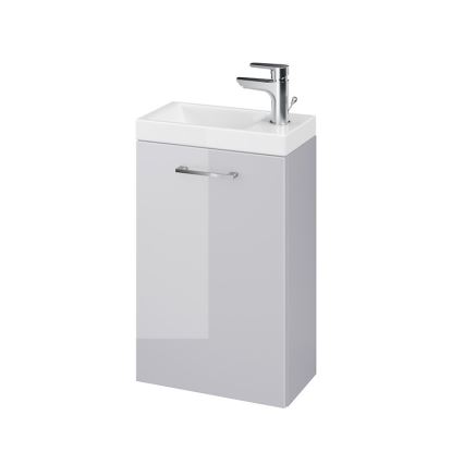 Cersanit K32-001-BOX - Aufsatz-/Wandwaschbecken COMO 22x40 cm Keramik/glänzend weiß
